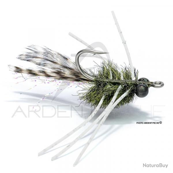 Mouche FMF bonefish JTs Creole Crab Olive 9097 H4