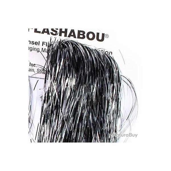 Flashabou Grizzly Clear barr noir