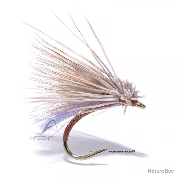 Mouche Igor et Nadica Stancev Caddis wing gris H18