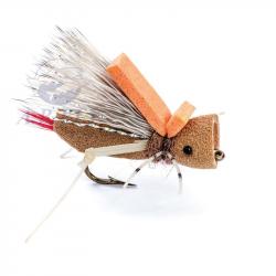 Mouches Rainy´s HOPPER POPPER TAN H10