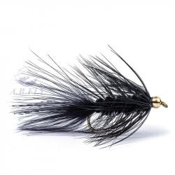 Mouches Rainy´s BEADHEAD WOLLY BUGGER BLACK H8