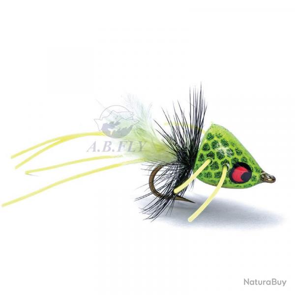 Mouches Rainys CB MICRO-ME DIVING FROG CHARTREUSE H8