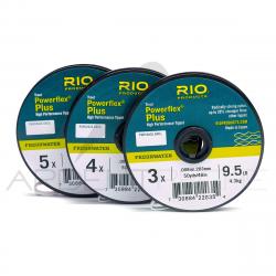 Fils nylon RIO Powerflex Plus (Pack 3 bobines) 4X-5X-6X