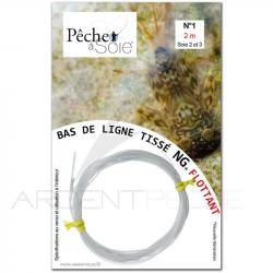 Bas de ligne tissé NG Peche à Soie (2 m) N°2