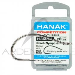 Hameçon mouche HANAK 360BL H14