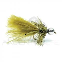 Mouche FMF JW nymphes Saumon olive 1367 H6