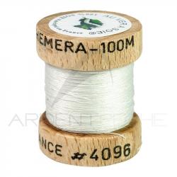 Fils de montage soie naturelle Ephéméra Blanc 4096