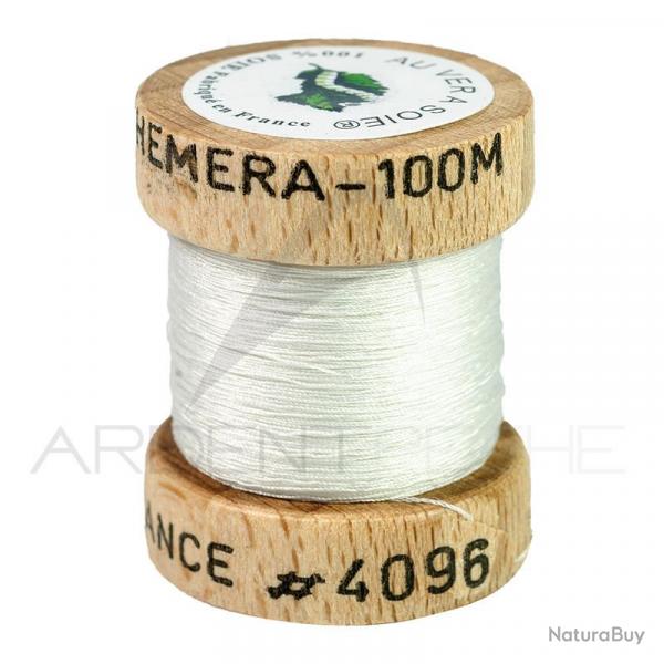 Fils de montage soie naturelle Ephmra Blanc 4096