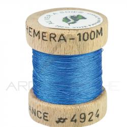 Fils de montage soie naturelle Ephéméra Bleu 4924