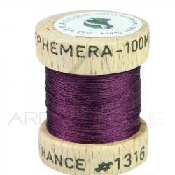 Fils de montage soie naturelle Ephéméra Claret 1316