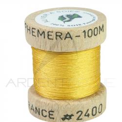Fils de montage soie naturelle Ephéméra Golden olive 2400