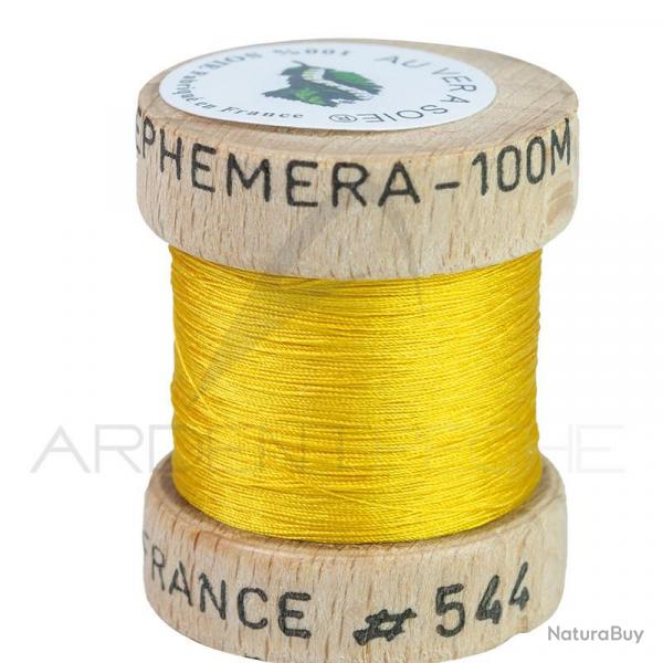 Fils de montage soie naturelle Ephmra Golden yellow 544