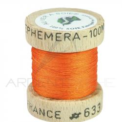 Fils de montage soie naturelle Ephéméra Orange 633