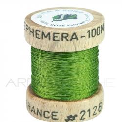 Fils de montage soie naturelle Ephéméra Vert 2126