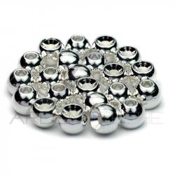 Bille laiton ECO argent (x50) 4 mm