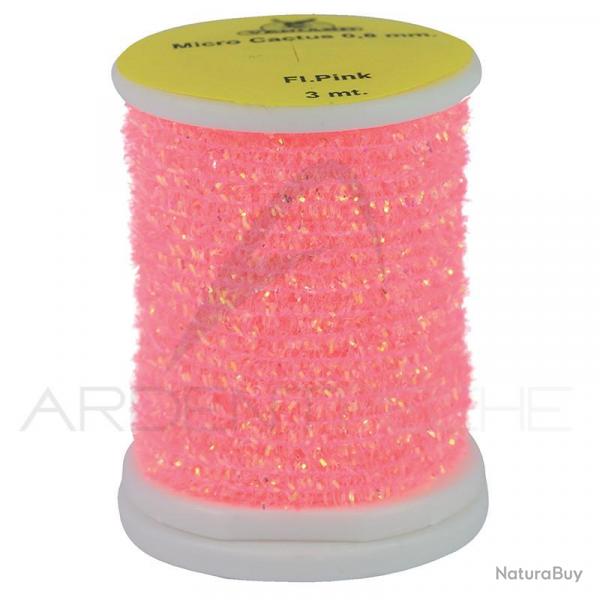 Chenille Micro Cactus 0.8mm Fluo pink