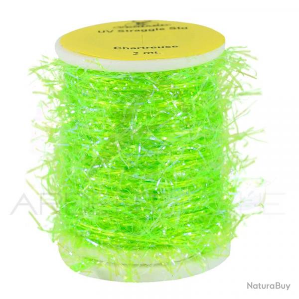 Chenille UV Straggle Chartreuse