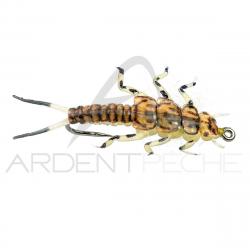 Mouche réaliste Stonefly nymphe Or H8