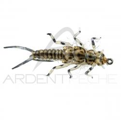 Mouche réaliste Stonefly nymphe Tan H10