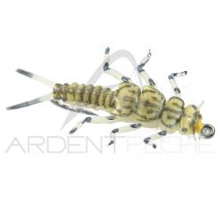 Mouche réaliste Stonefly nymphe Pale H10