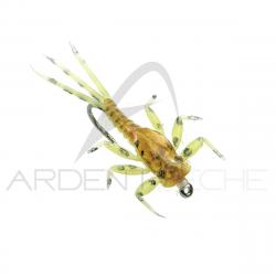 Mouche réaliste Mayfly nymphe Jaune H12