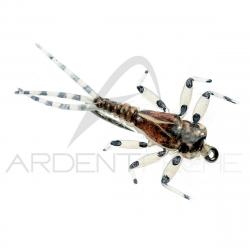 Mouche réaliste Mayfly nymphe Tan H12