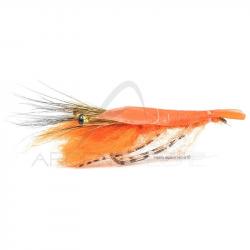 Mouche réaliste crevette orange H6