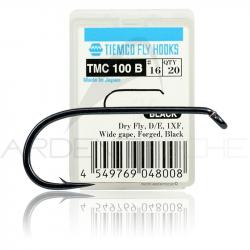 Hameçon mouche TIEMCO 100 Black H12