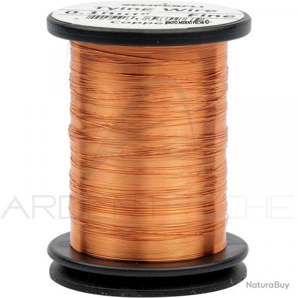 Tinsel rond fin 0.1mm Cuivre