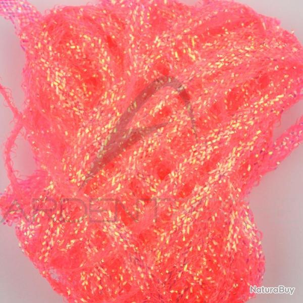 Tresse diamond plate rose crevette