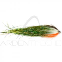 Mouche FMF Brochet Pike Wiggle Tail Tube Green n Gold 976425 25 cm
