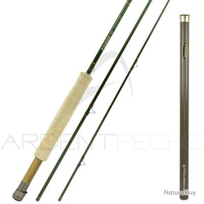 Canne à Mouche Crony MF 9056-3 – 3 Brins En Carbone Pour Rivière, étui Inclus
