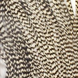 Demi selle de coq grizzly naturelle