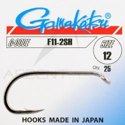 Hameçon mouche Gamakatsu F11-2SH H14