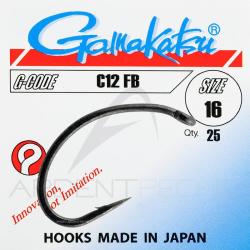 Hameçon mouche Gamakatsu C12 FB H12