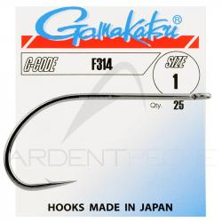 Hameçon mouche Gamakatsu F314 H2/0