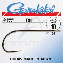 Hameçon mouche Gamakatsu F31 H12