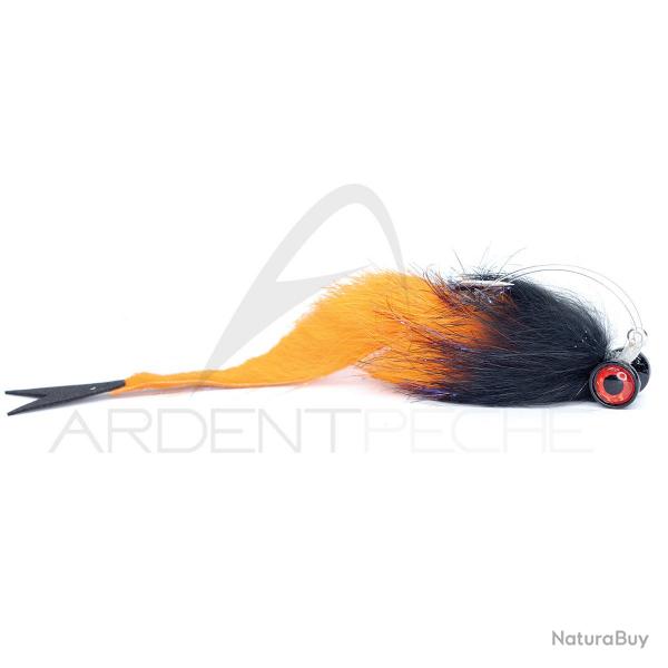 Mouches Rainys Brochet WILD HARE BLACK ORANGE H 1/0