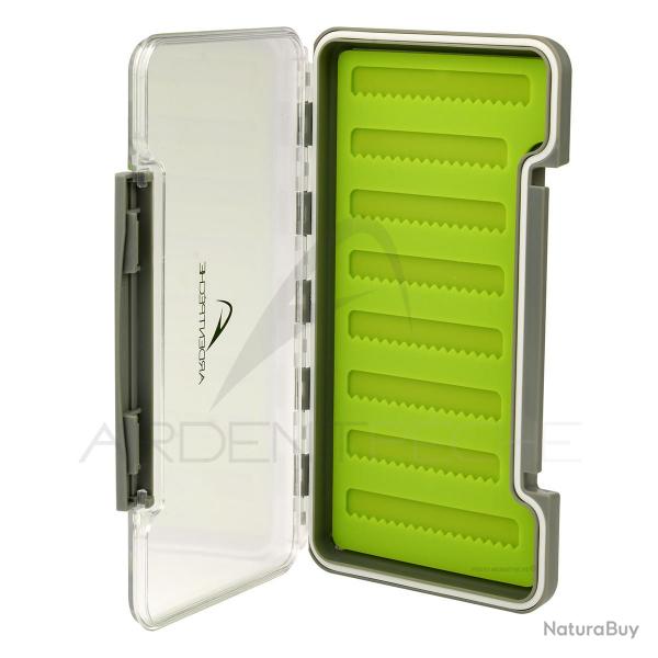 Boite  mouches ARDENT PECHE double green silicon AP381