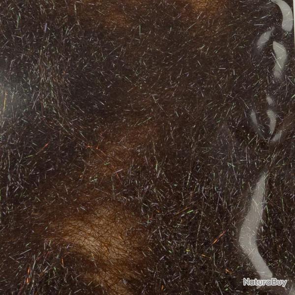 Fine Slight Flash Dubbing SYBAI Brown Pearl