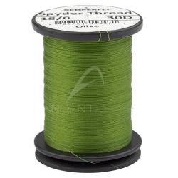 Fils de montage Semperfli Spyder thread 18/0 Médium olive