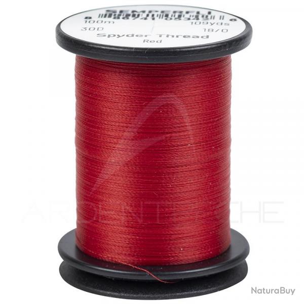 Fils de montage Semperfli Spyder thread 18/0 rouge