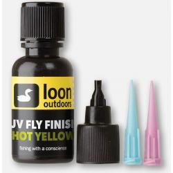 Résine UV fly finish couleur LOON Jaune chaud