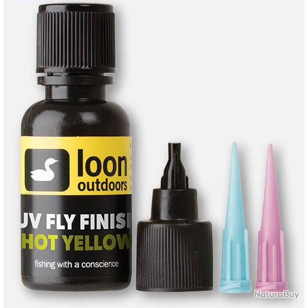 Rsine UV fly finish couleur LOON Jaune chaud