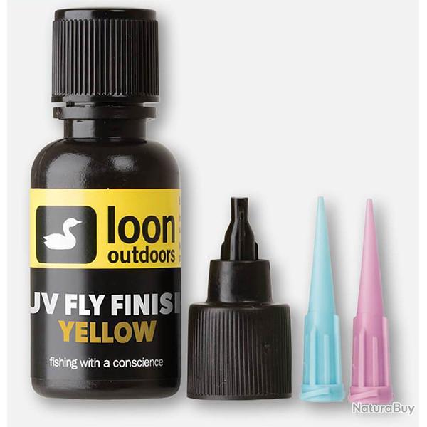 Rsine UV fly finish couleur LOON Jaune