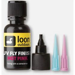 Résine UV fly finish couleur LOON Rose chaud