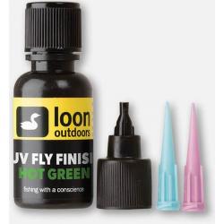 Résine UV fly finish couleur LOON Vert chaud