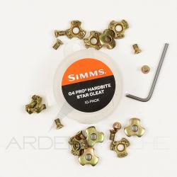 Clous SIMMS HARDBITE STAR spéciale G4 Pro X10