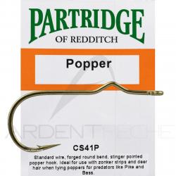 Hameçon mouche PARTRIDGE Popper CS41P H1