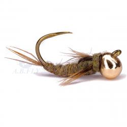 Mouche AB FLY nymphe PERDI C1 OR OL H14